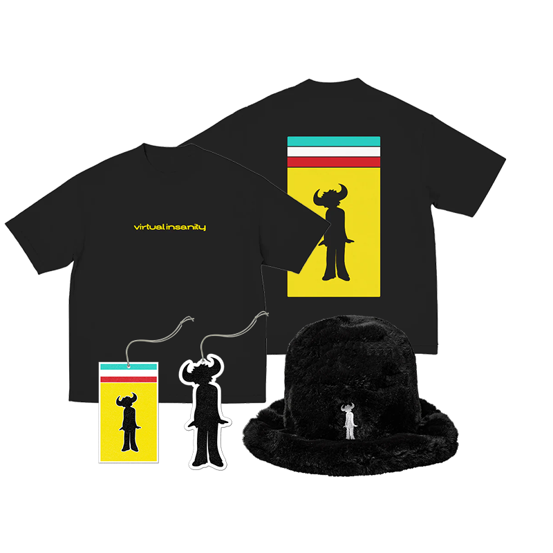 Virtual Insanity (30th Anniversary) Cover Black T-Shirt + Bucket