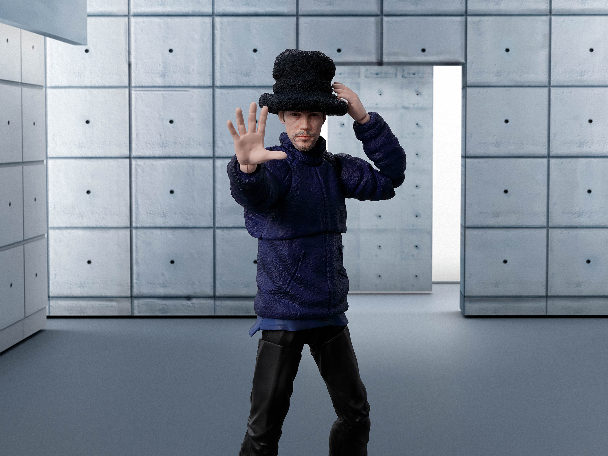 Virtual Insanity Jay Kay Bandai Collectible Figure - Jamiroquai