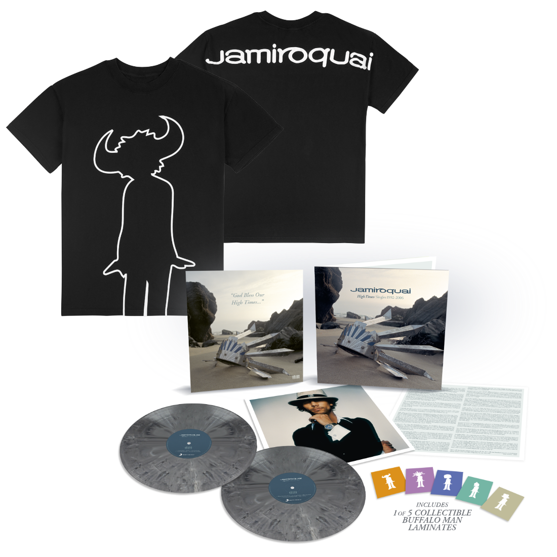 Vinyl + Buffalo Man Tee