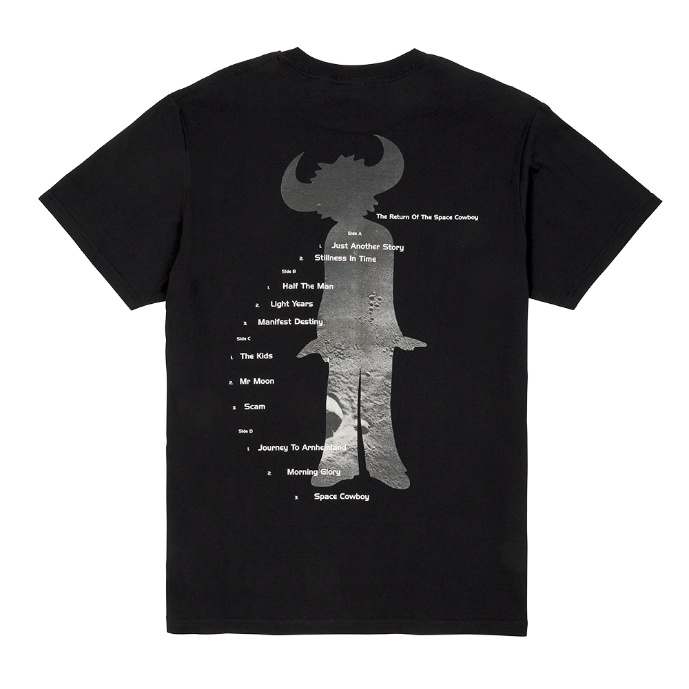 Jamiroquai - Space Cowboy 30th Anniversary Tracklist T-shirt