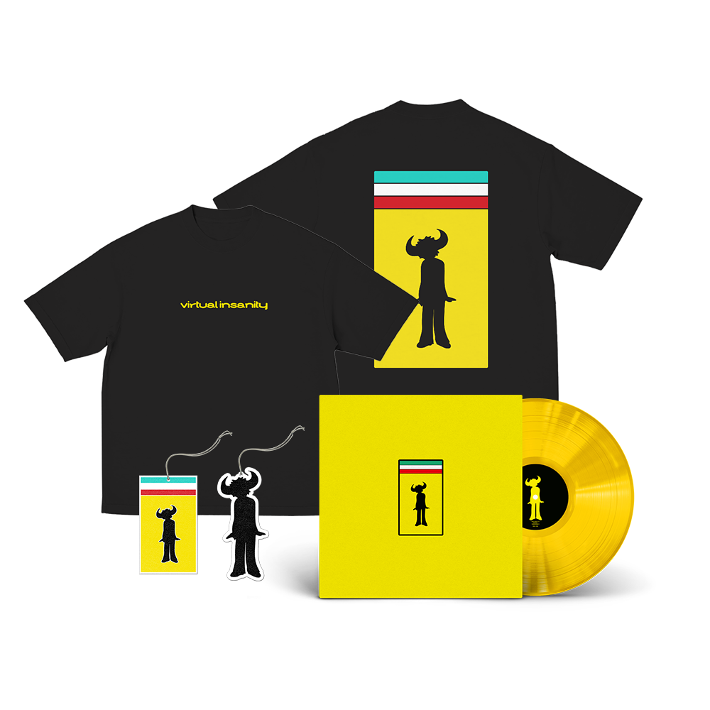 Virtual Insanity (30th Anniversary) 12" Vinyl + Cover Tee + Air Fresheners Bundle