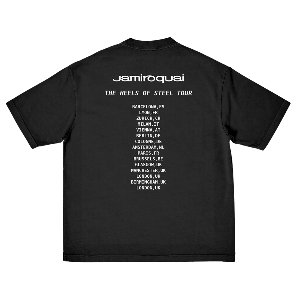 Jamiroquai - Heels of Steel Buffalo Man Tour T-Shirt