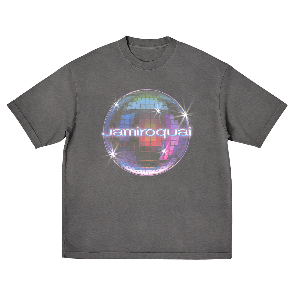 Jamiroquai - Heels of Steel Disco Ball T-Shirt 