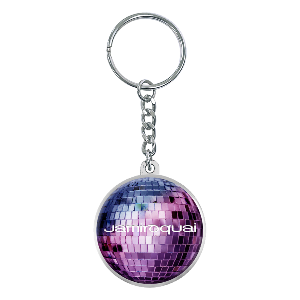 Jamiroquai - Heels of Steel Disco Ball Keychain