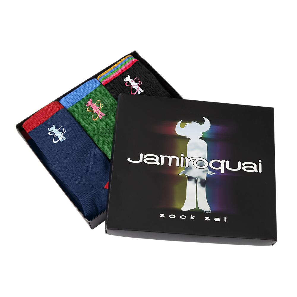 Jamiroquai - Cosmic Socks Gift Box - 3 pack