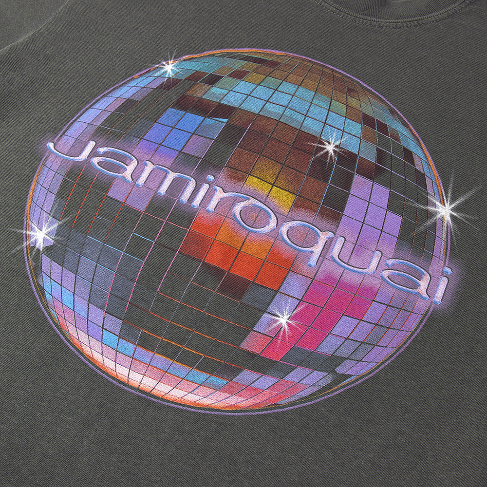 Jamiroquai - Heels of Steel Disco Ball T-Shirt 
