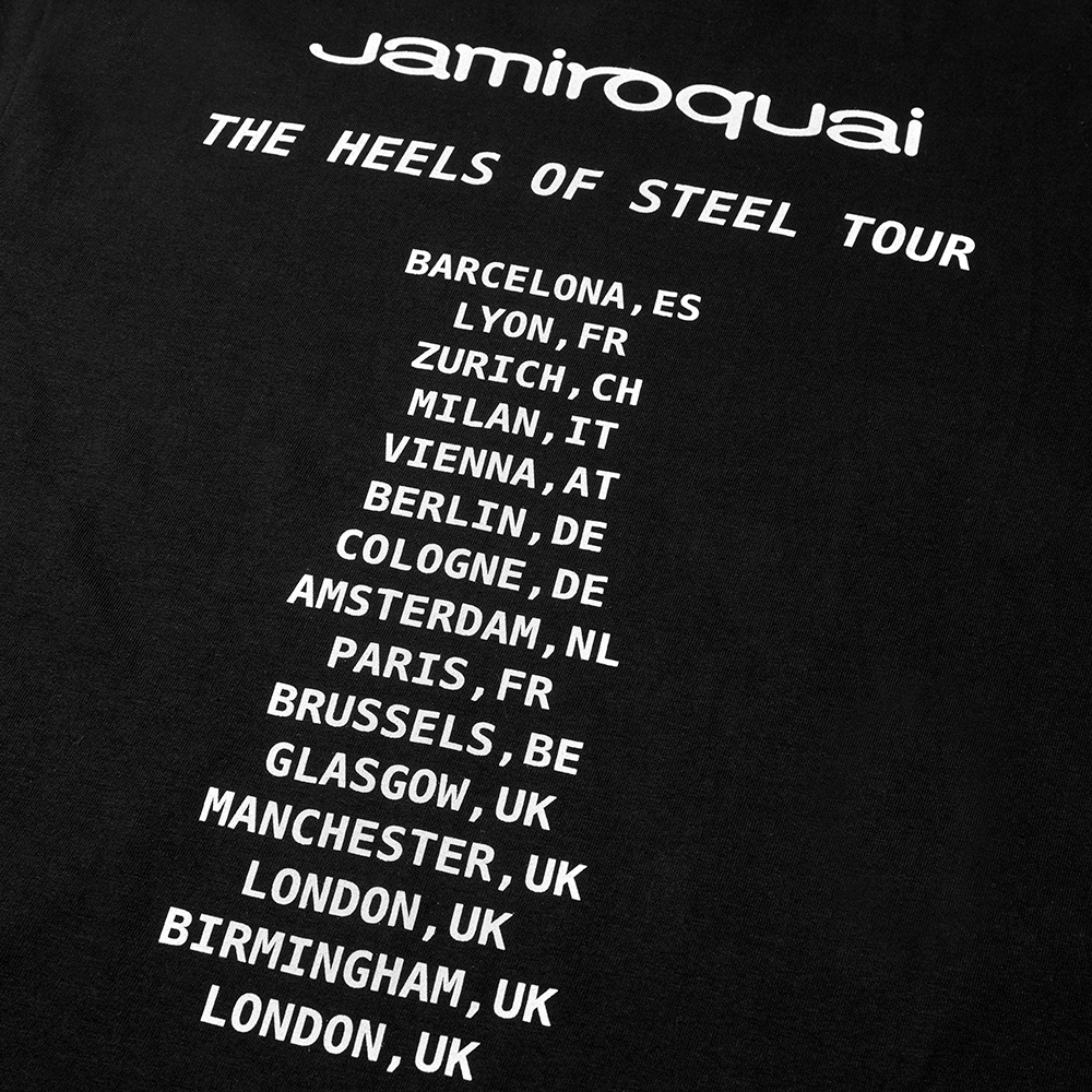 Jamiroquai - Heels of Steel Buffalo Man Tour T-Shirt