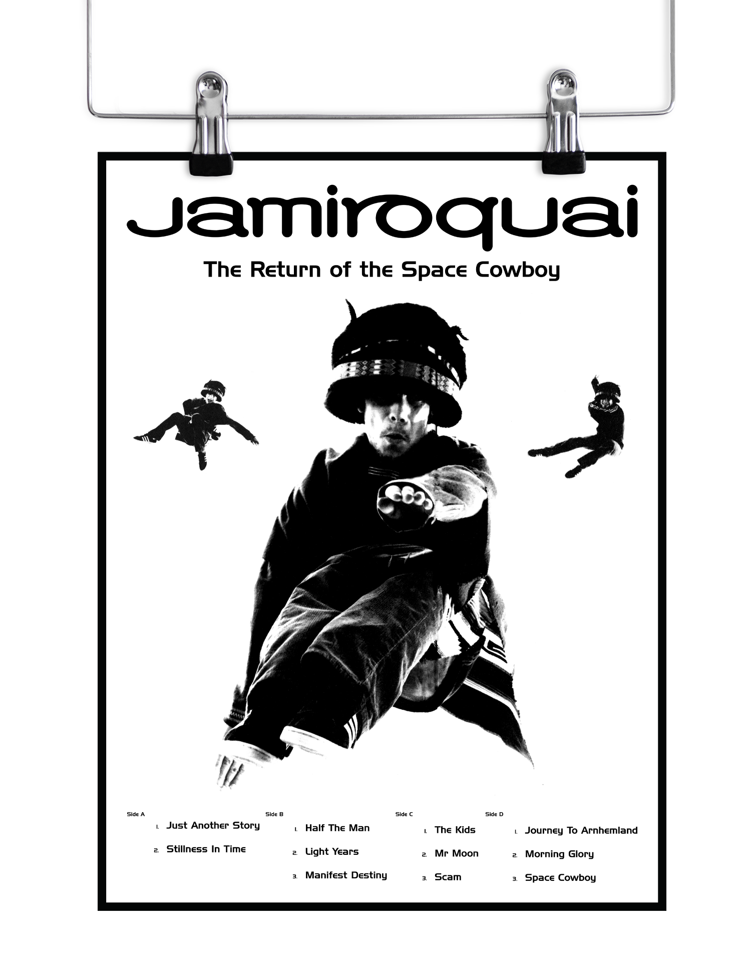 Jamiroquai - Space Cowboy 30th Anniversary Poster