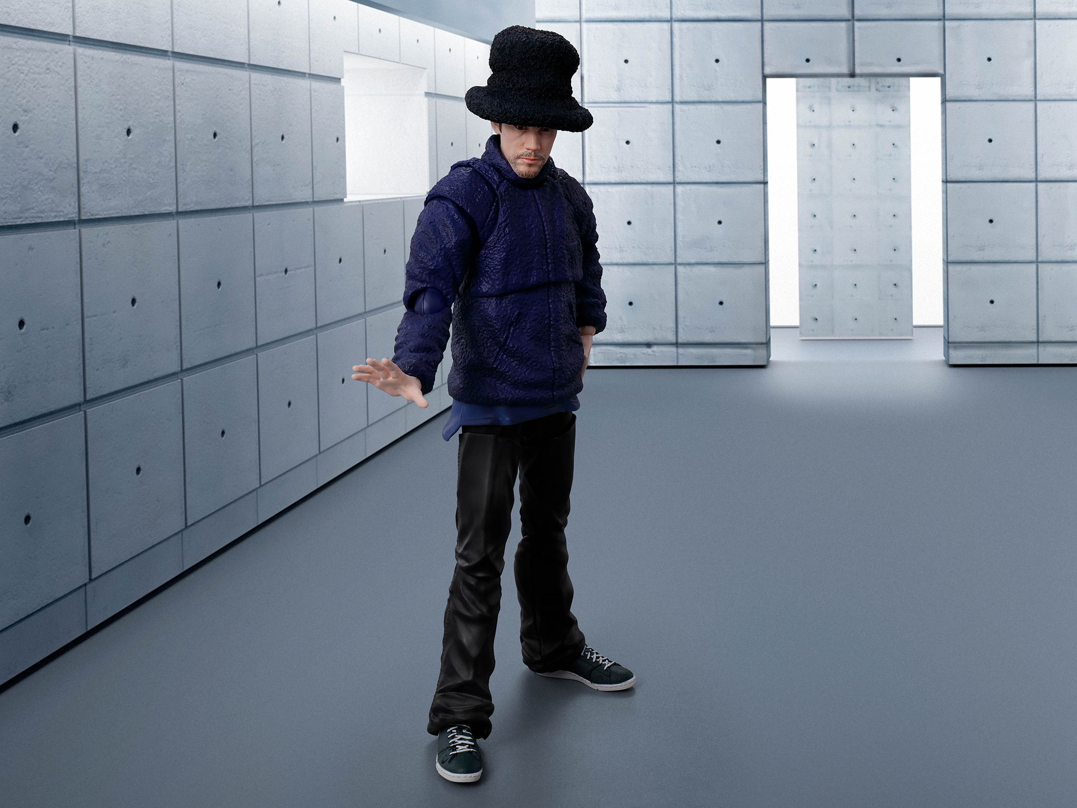 Virtual Insanity Jay Kay Bandai Collectible Figure - Jamiroquai