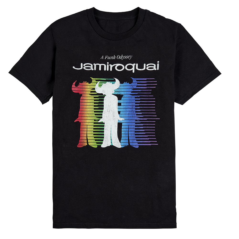 Jamiroquai - A Funk Odyssey Black T-Shirt