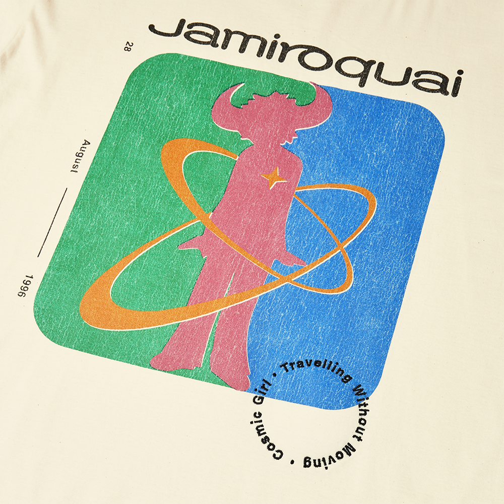 Jamiroquai - Cosmic Girl Embroidered T-Shirt